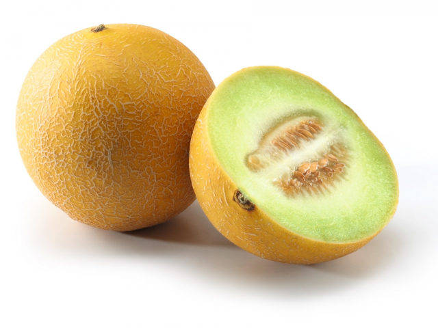 Galia- of Cantaloupe meloen
